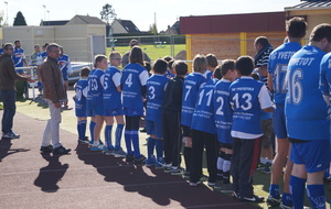 Haie d'honneur aux Seniors...