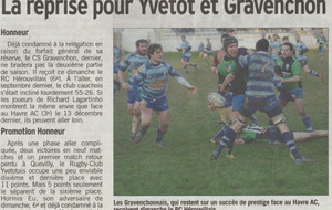 Courrier Cauchois (pages Sports) / 08 janvier 2016