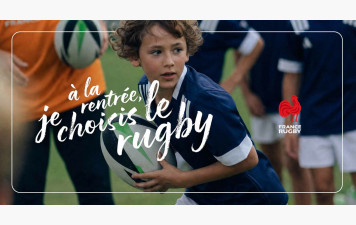 Reprise des entraînements pour l'Ecole de Rugby...