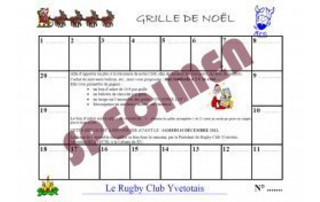 Grilles de Noël: report...