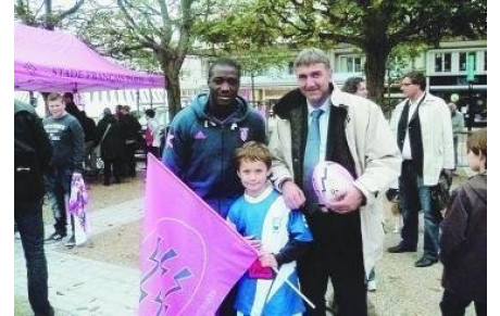 Revue de presse: Matthieu à la &quot;Une&quot; du Havre Libre, et sur le site du Stade Français!!!