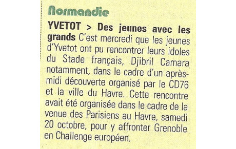 Revue de presse: encore un article dans le &quot;Midol&quot;