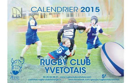 Le calendrier 2015 est disponible...