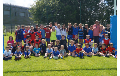 Ecole de Rugby: dernier entraînement...