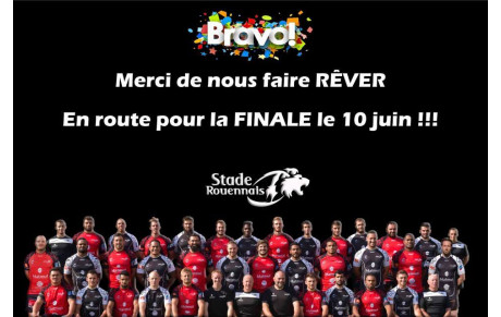 Le Stade Rouennais en Finale...