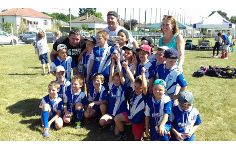 Belle journée pour les U8 à Bernay...