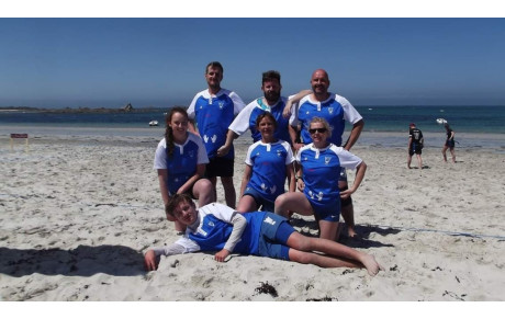 La section touché à Santec...