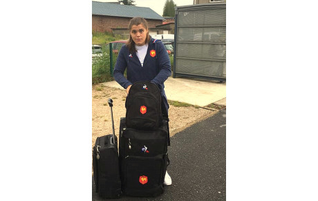 Annaelle en route pour les Etats-Unis...