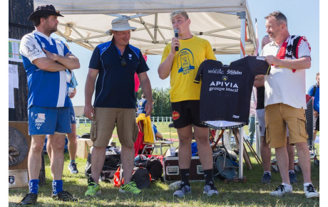 Rémi Leroux continue sa progression...