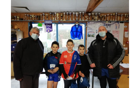 Trois U12 récompensés...