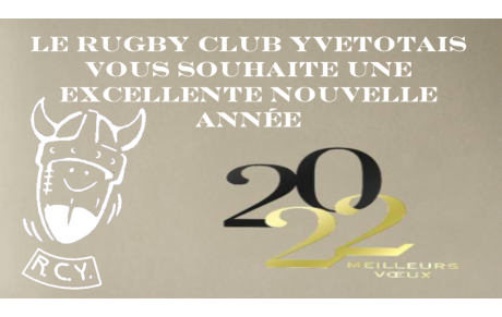 Très bonne année 2022...