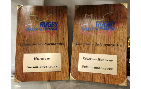 Ils l'ont fait: les Seniors Champions de Normandie...