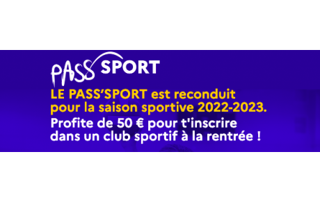 Pass'Sport 2022-23